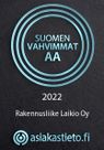 Suomen vahvimmat logo 2022